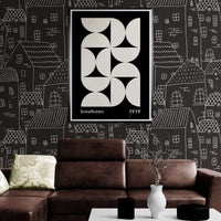 Bauhaus 1919 Geometric Abstract Wall Art - Vibrantwalls