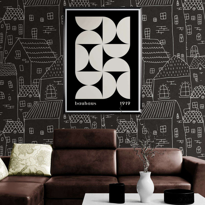 Bauhaus 1919 Geometric Abstract Wall Art - Vibrantwalls