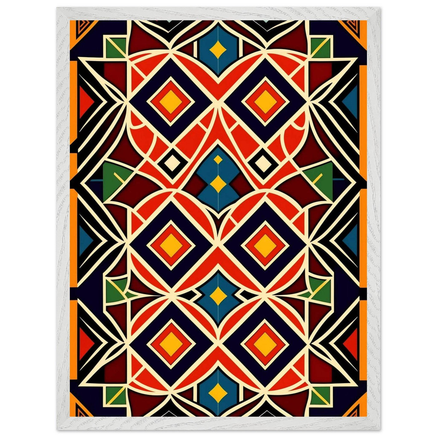 Abstract Geometric Wall Decor - Unique Boho Art for Contemporary Spaces - Vibrantwalls