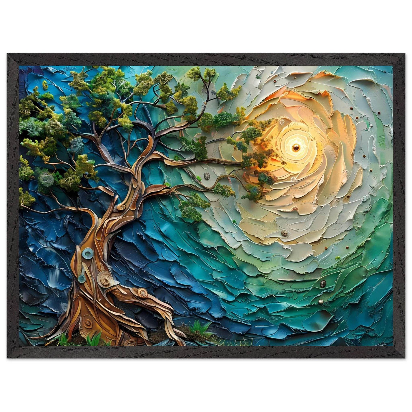 Textured Tree of Life - Vibrantwalls