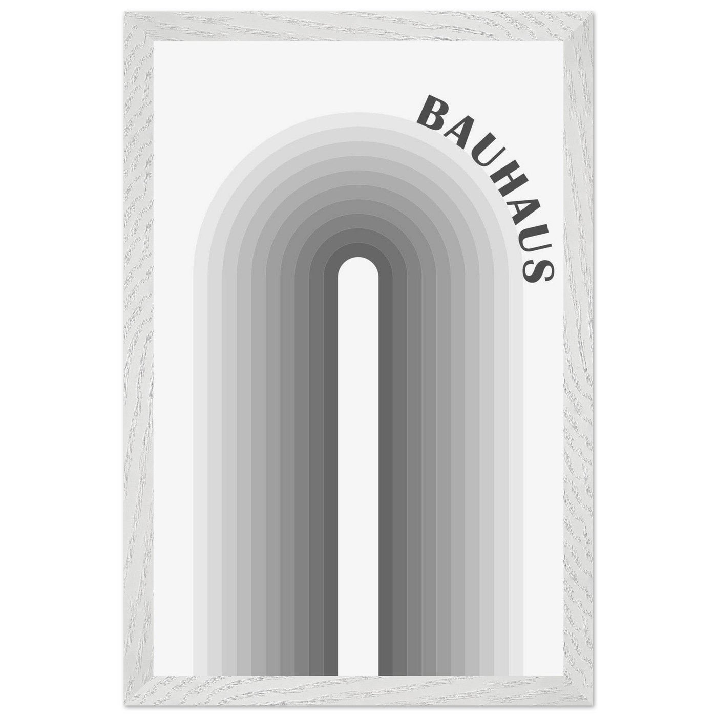Bauhaus-Style Gradient Arch - Vibrantwalls