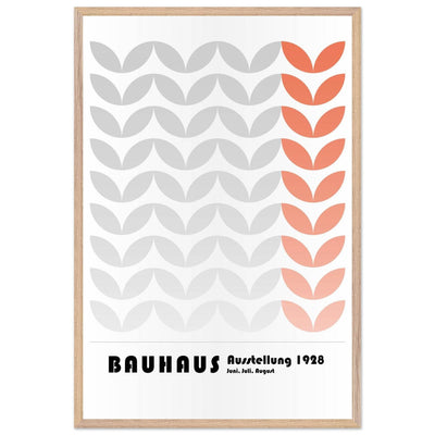 Bauhaus-Style Organic Leaves - Vibrantwalls