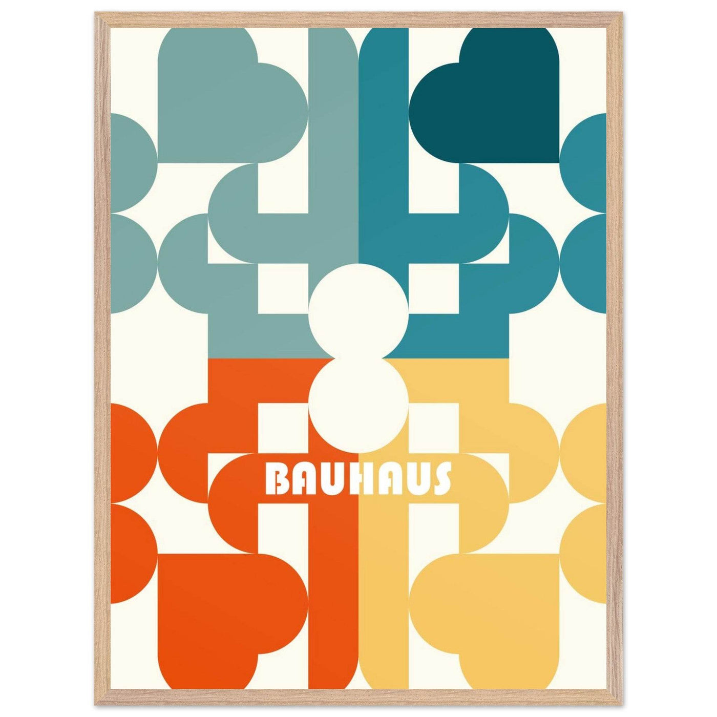 Bauhaus Geometric Shape - Vibrantwalls