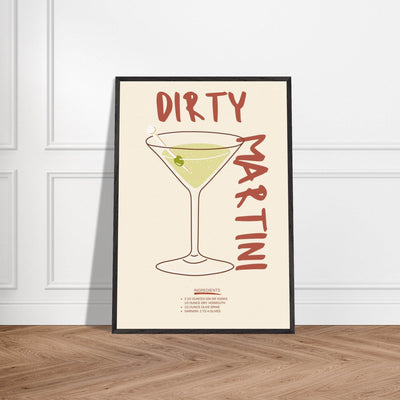 Dirty Martini Cocktail - Vibrantwalls