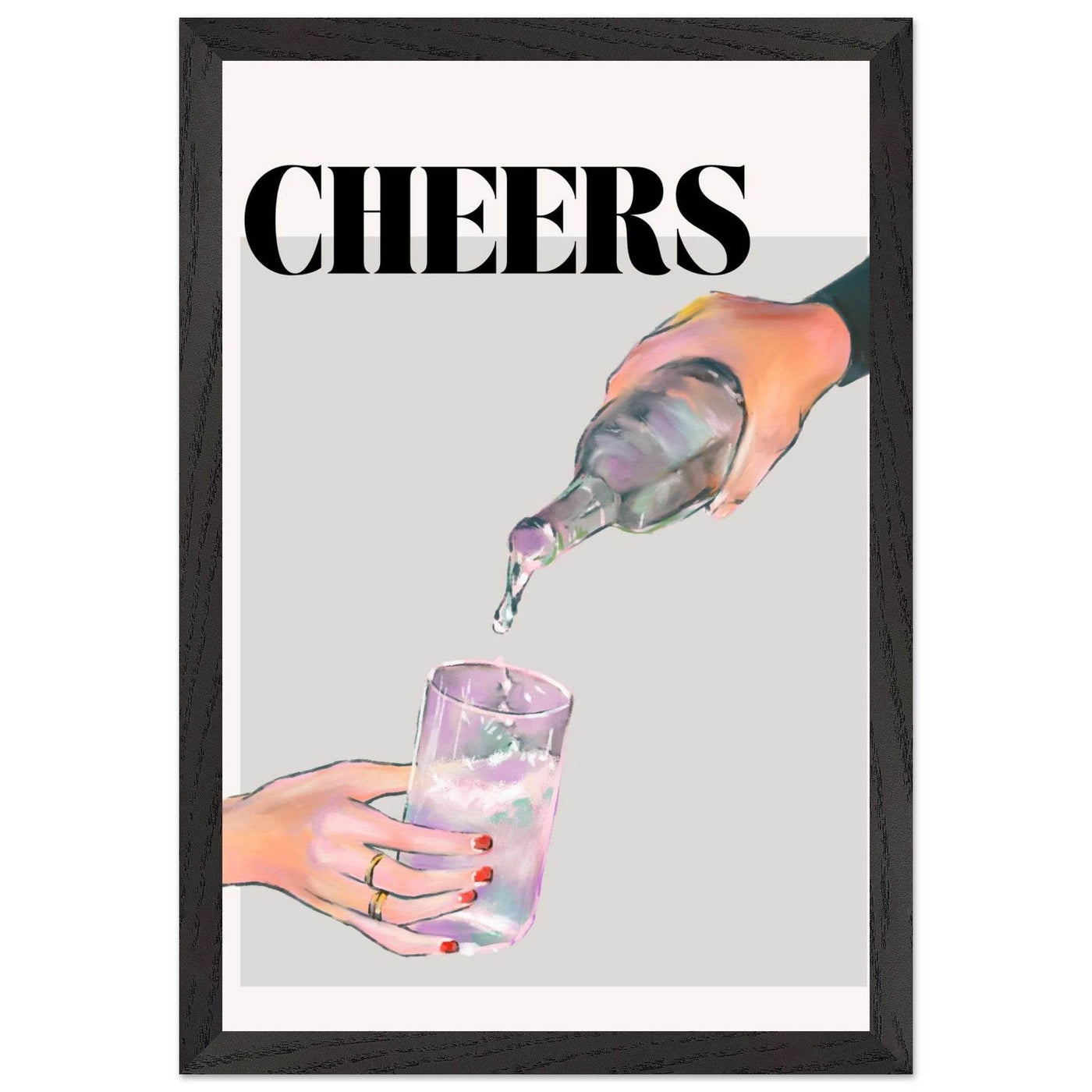 Cheers Cocktail - Vibrantwalls