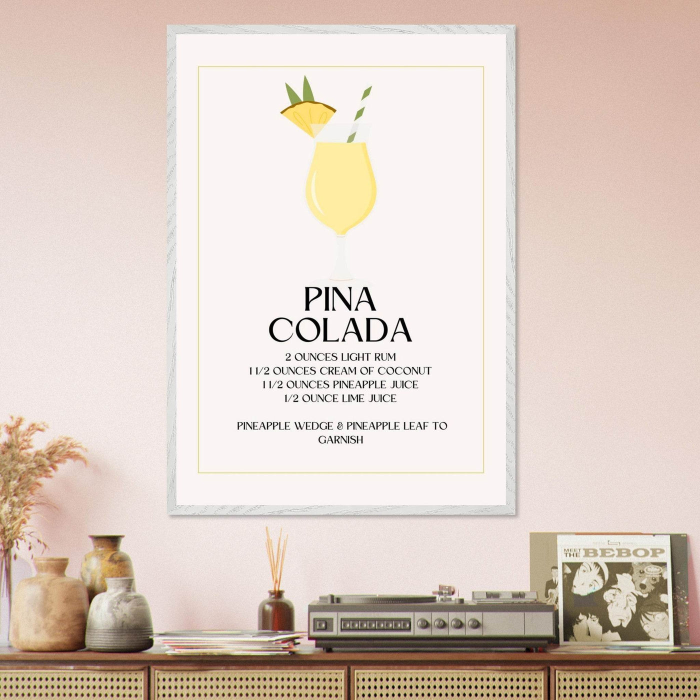 Pina Colada Cocktail Recipe - Vibrantwalls