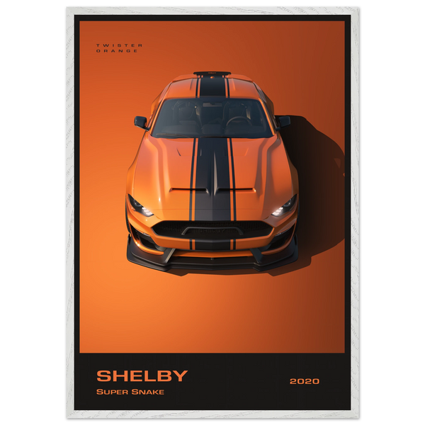 Mustang Shelby GT500 Wall Art - Vibrantwalls