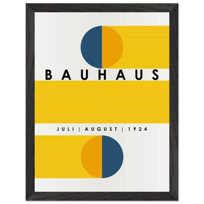 Bauhaus Blue Tunnel Geometric - Vibrantwalls