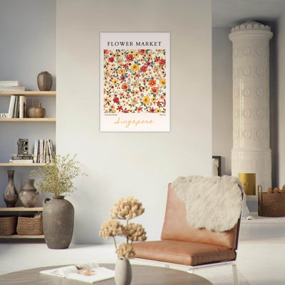 Flower Market Collection Framed Posters – Vibrant Floral Art Prints | Ready-to-Hang in Your Choice of Frame - Vibrantwalls