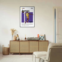 LeBron James Wall Art - Vibrantwalls