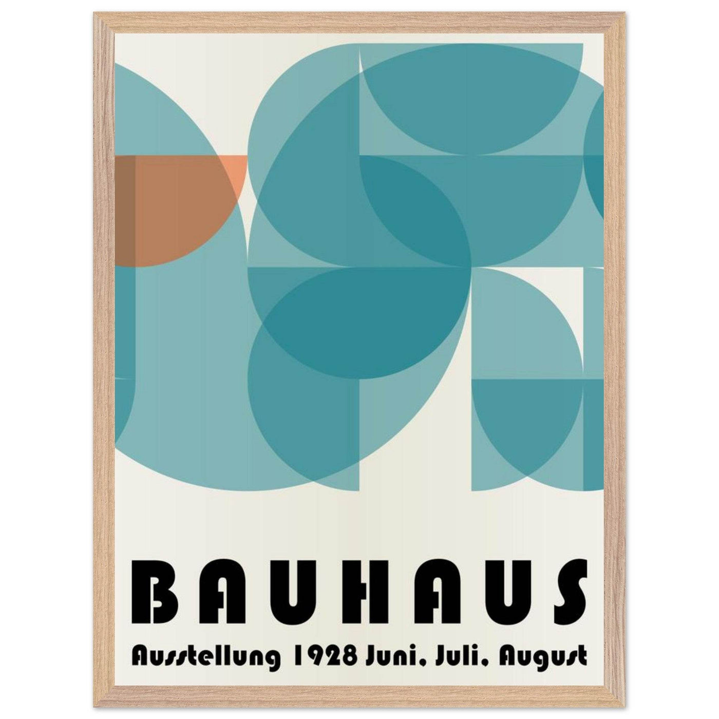 Bauhaus-Style The Blue Tunnel - Vibrantwalls