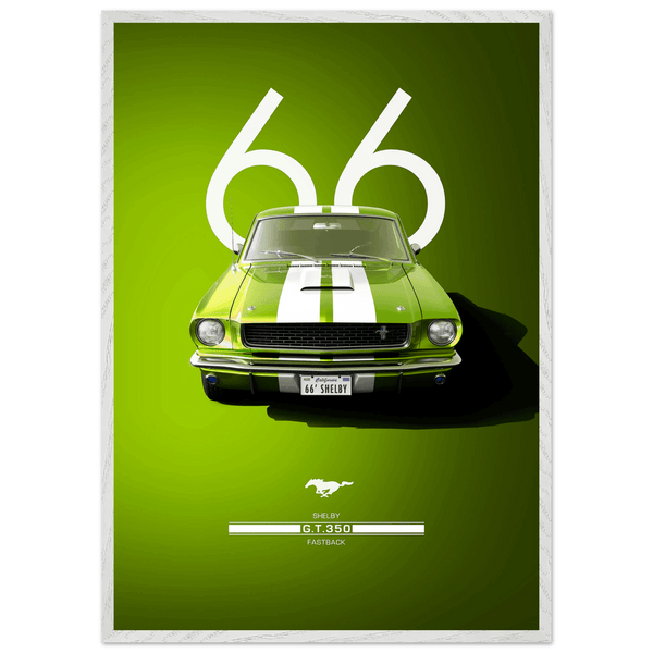 Shelby GT350 1966 Wall Art - Vibrantwalls
