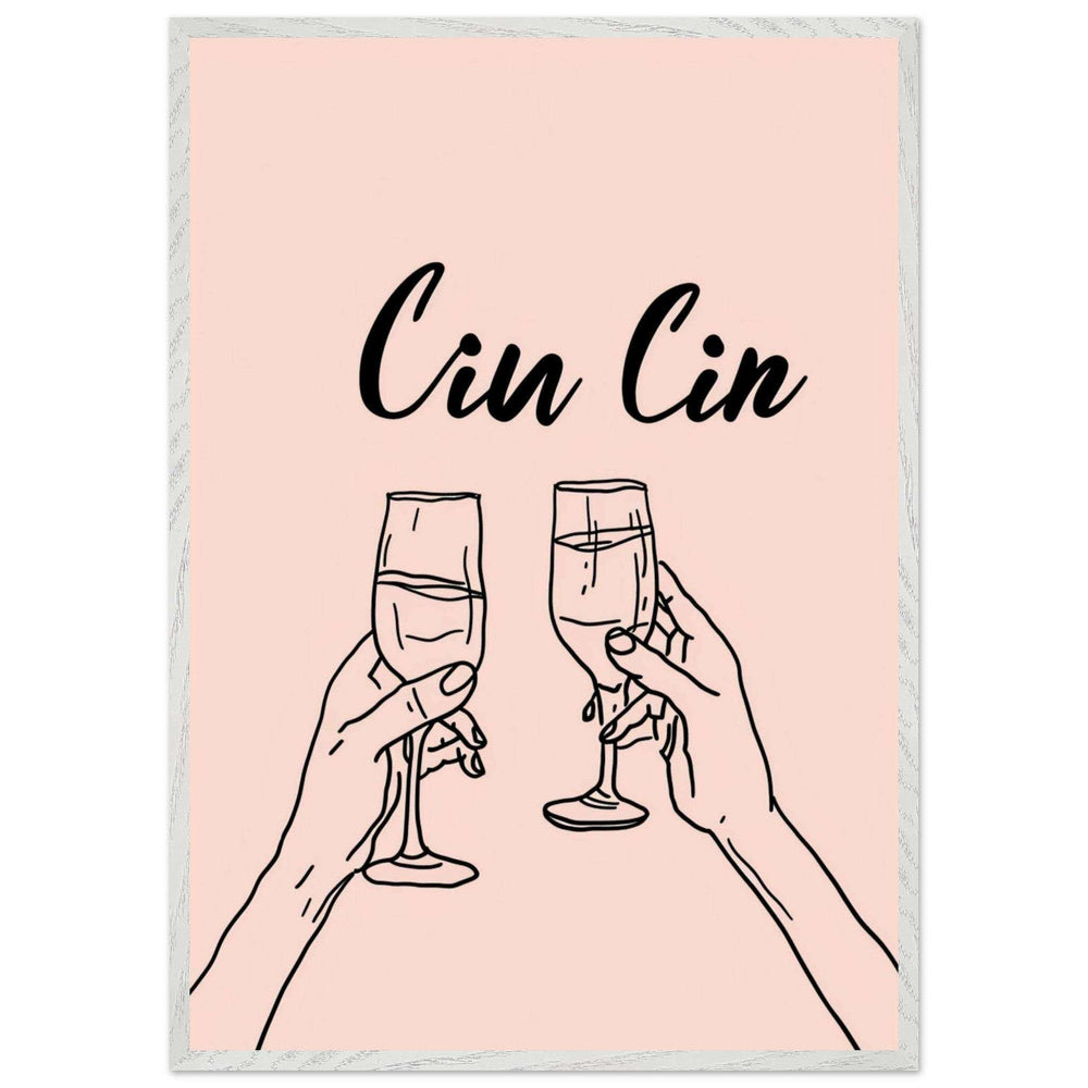 Cin Cin Toast Art Print Wall Art - Vibrantwalls