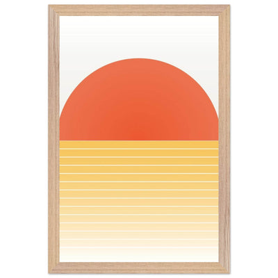 Bauhaus Sunset 1923 - Vibrantwalls