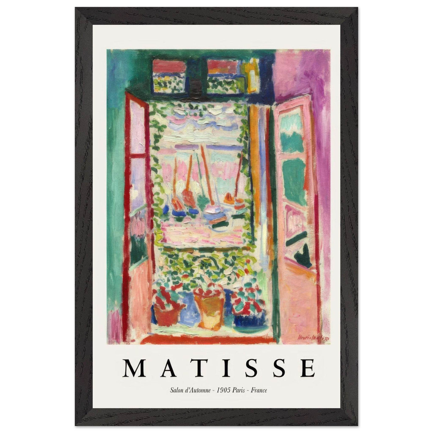 Matisse Open Window Art - Captivating Piece for Modern Decor - Vibrantwalls