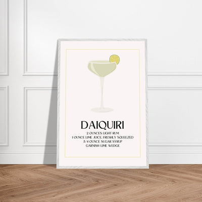 Classic Daiquiri Cocktail Recipe - Vibrantwalls