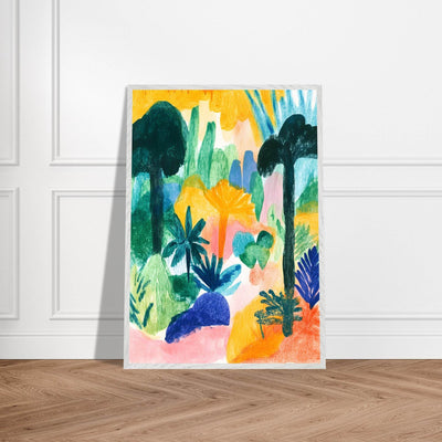 Abstract Tropical - Vibrantwalls