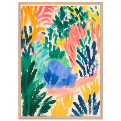 Abstract Floral Delight - Vibrantwalls