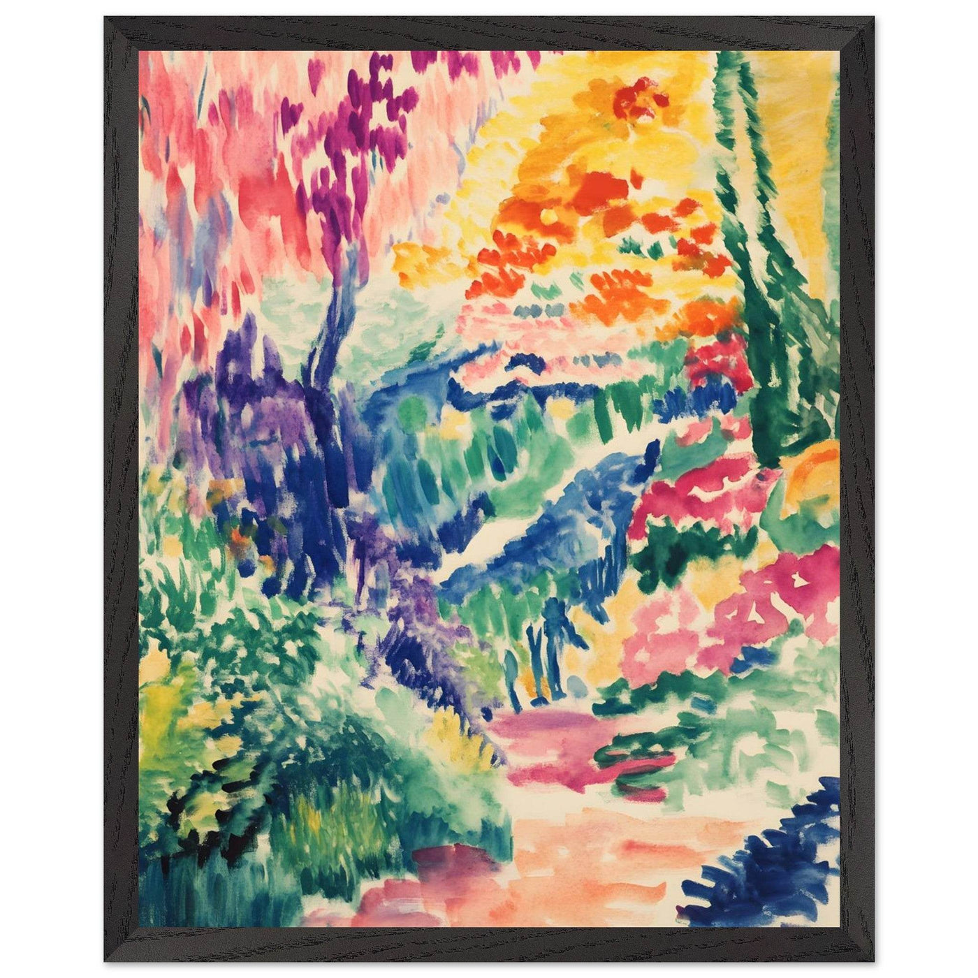 Abstract Garden Delights Henri Matisse - Vibrantwalls