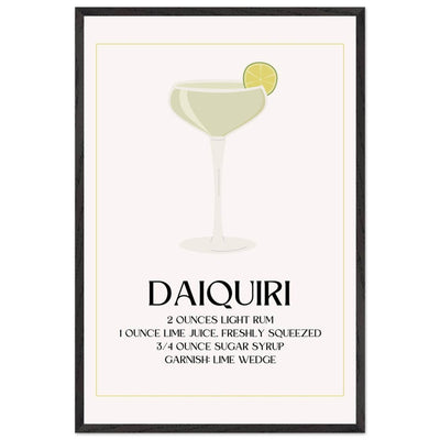 Classic Daiquiri Cocktail Recipe - Vibrantwalls