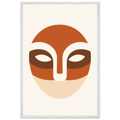 Abstract Desert Landscape Face - Vibrantwalls