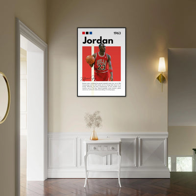 Michael Jordan Air Jordan Bulls Retro Print Vibrantwalls
