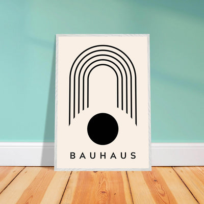 Bauhaus Black & Beige - Vibrantwalls