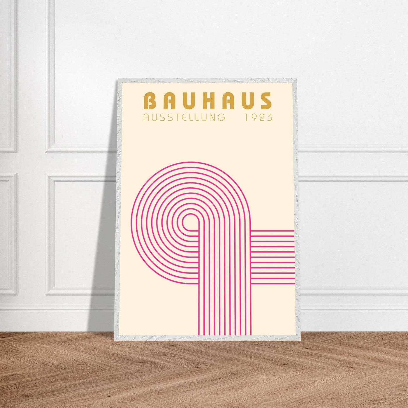 Bauhaus Pink Pop Decor for Modern Home Aesthetics - Vibrantwalls