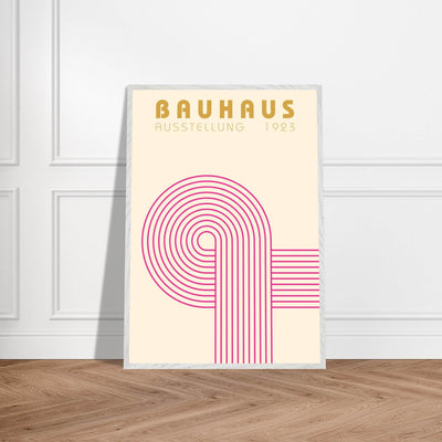 Bauhaus Pink Pop Decor for Modern Home Aesthetics - Vibrantwalls