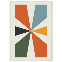 Desert Landscape Mid-Century Modern Wall Art - Vibrantwalls