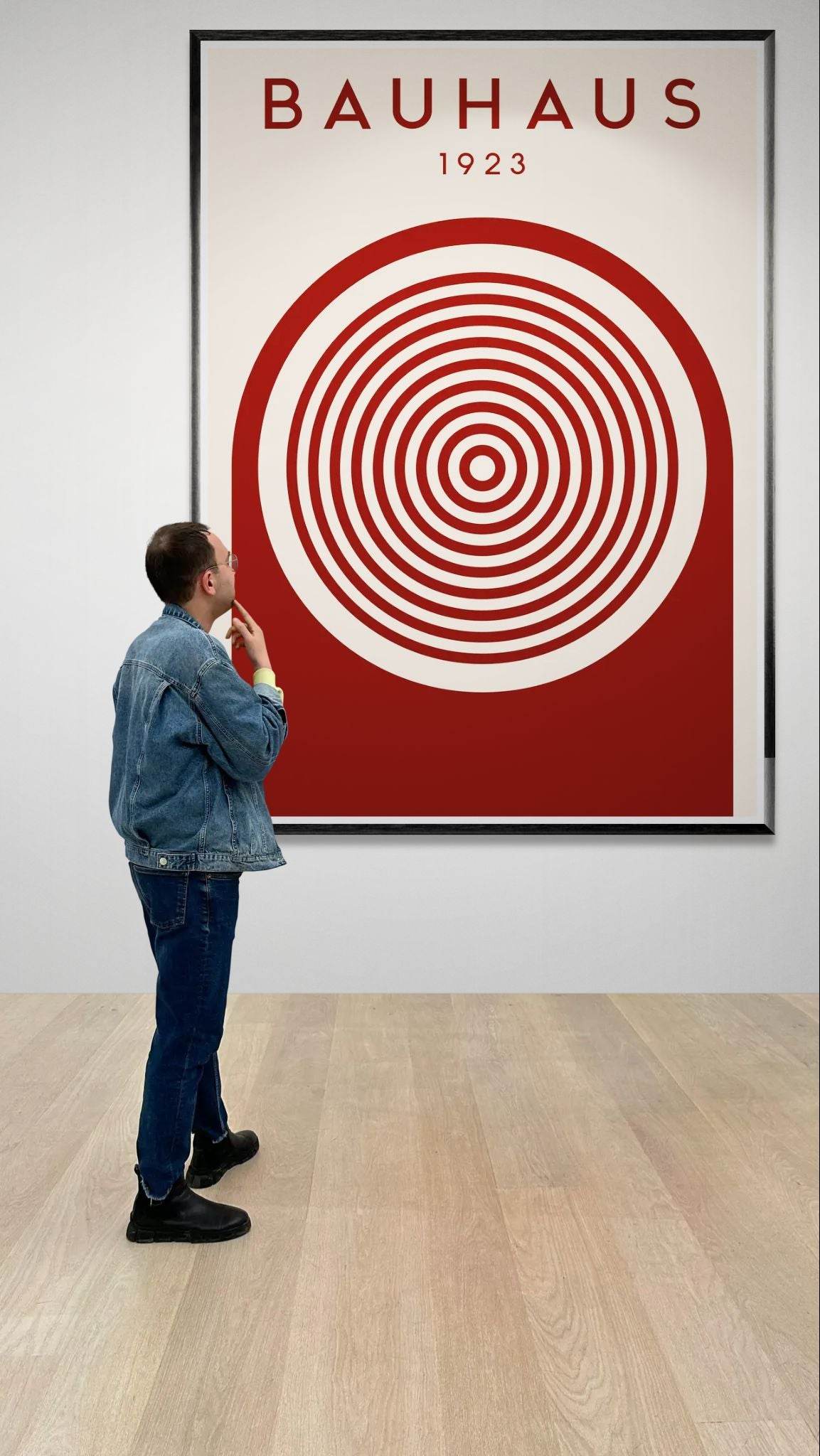 Bauhaus Ausstellung 1923 Concentric Circle - Vibrantwalls