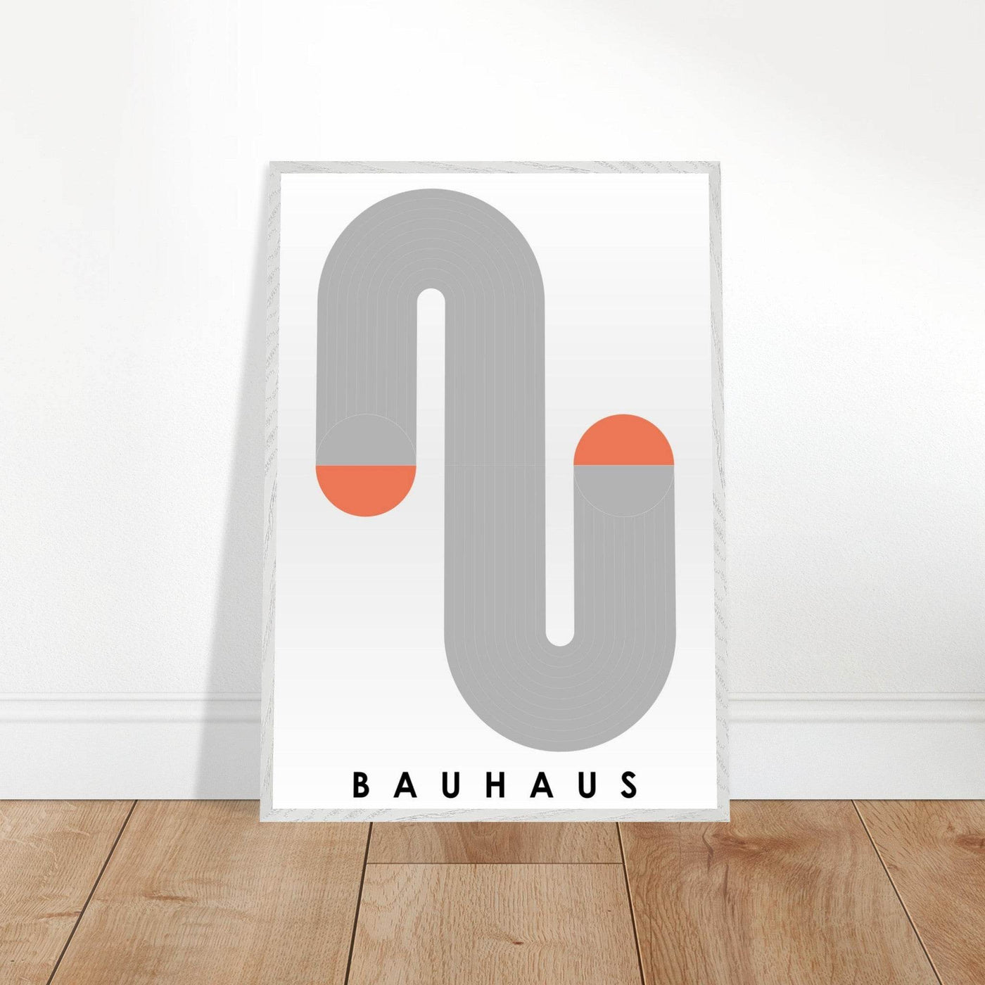 Bauhaus-Style The Blue Tunnel - Vibrantwalls