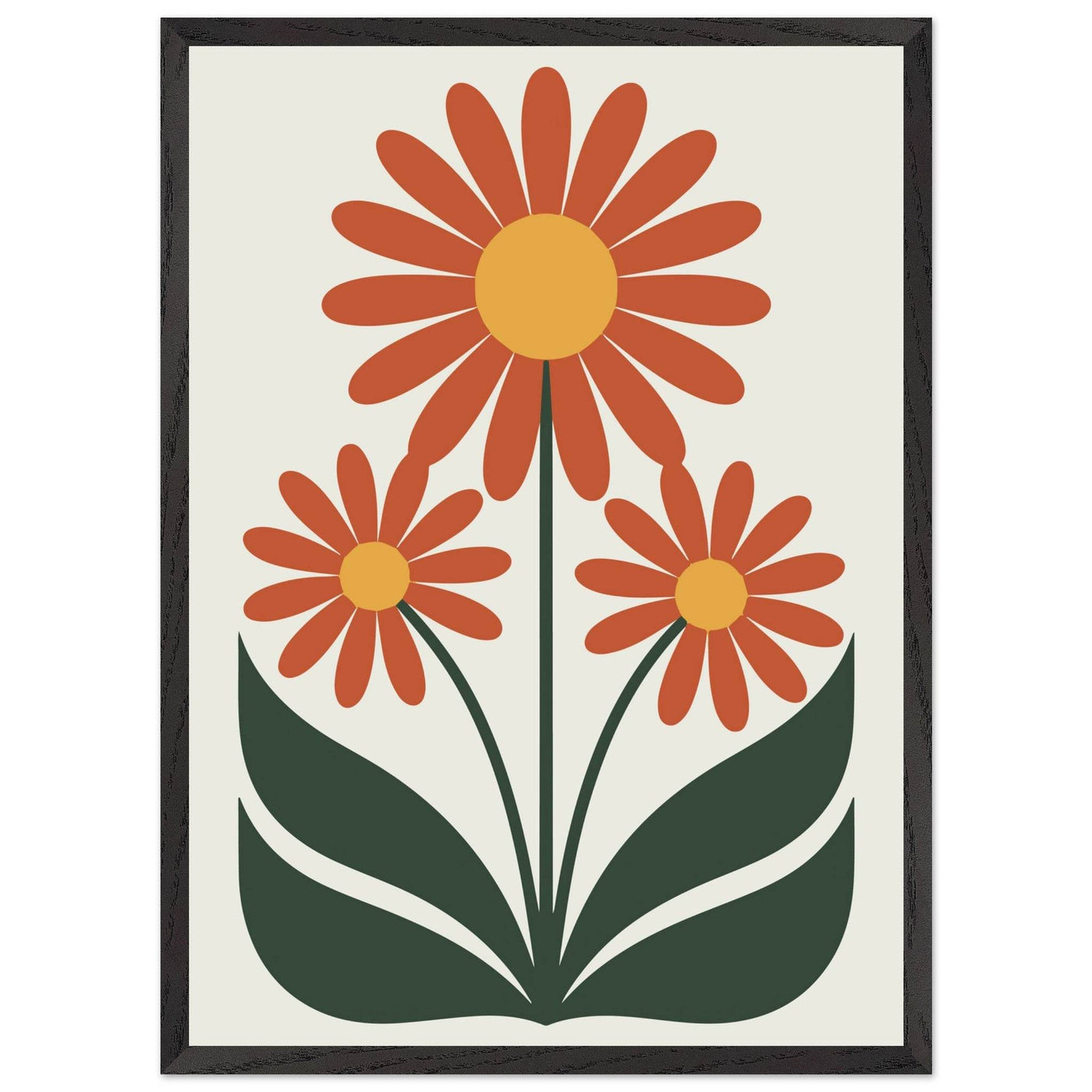 Abstract Floral Delight - Vibrantwalls