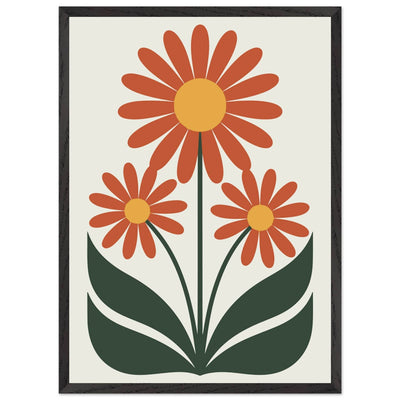 Abstract Floral Delight - Vibrantwalls