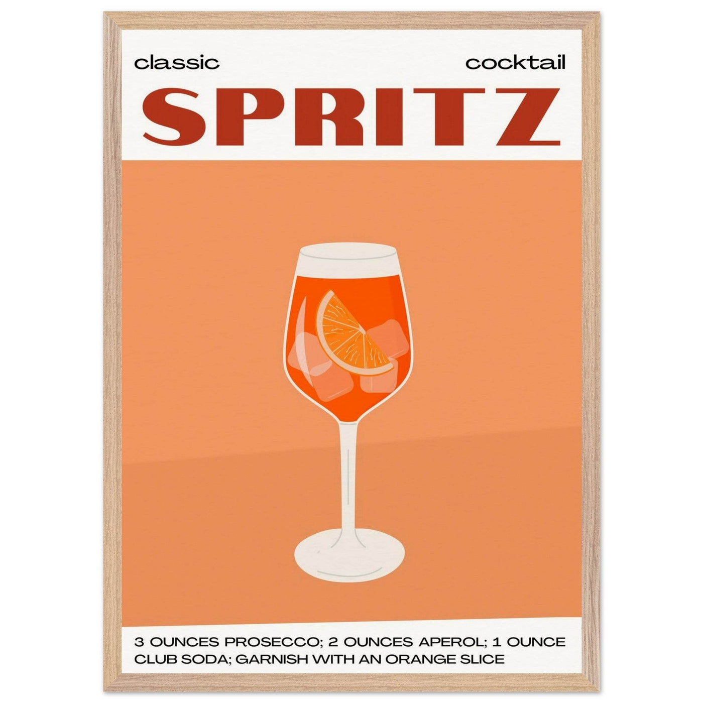 Classic Spritz Cocktail - Vibrantwalls