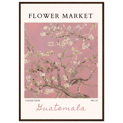 Pink Blossom Nature Framed Poster – Serene Floral Art Print | Ready-to-Hang in Multiple Sizes & Frame Finishes - Vibrantwalls