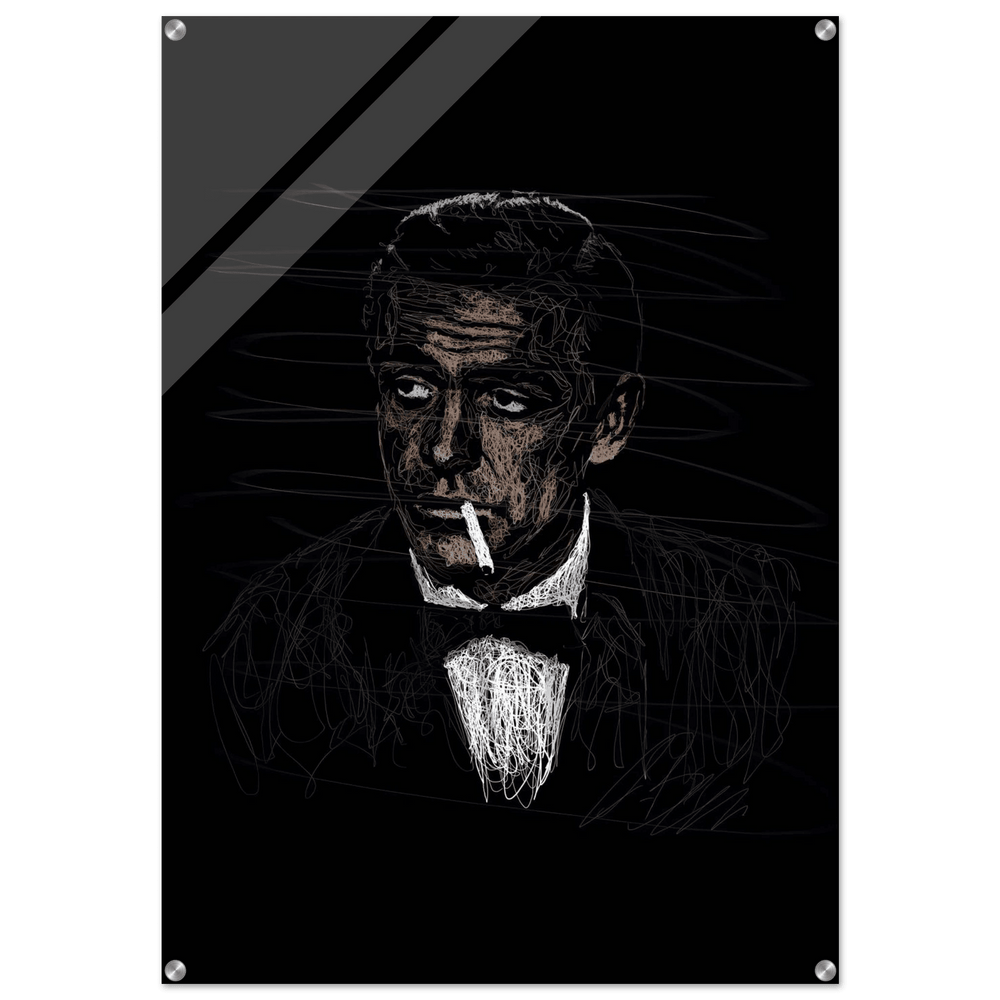 Dean Martin Acrylic Print - Iconic Artwork for Music Lovers - Vibrantwalls