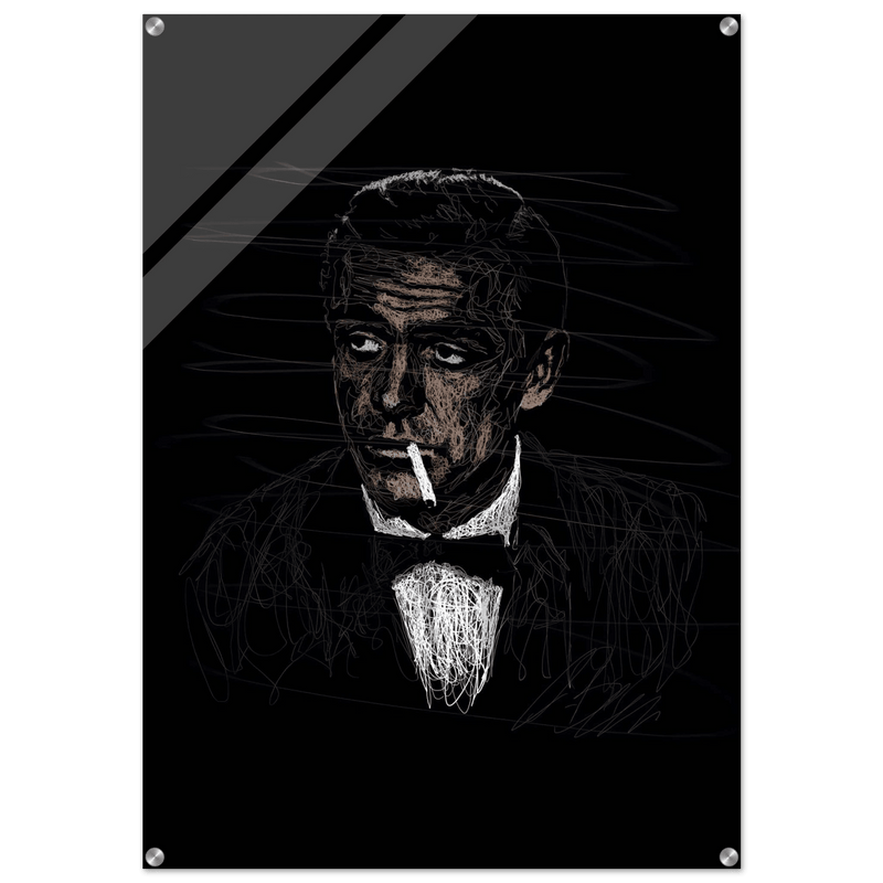 Dean Martin Acrylic Print - Iconic Artwork for Music Lovers - Vibrantwalls