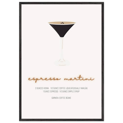 Espresso Martini Cocktail Recipe - Vibrantwalls