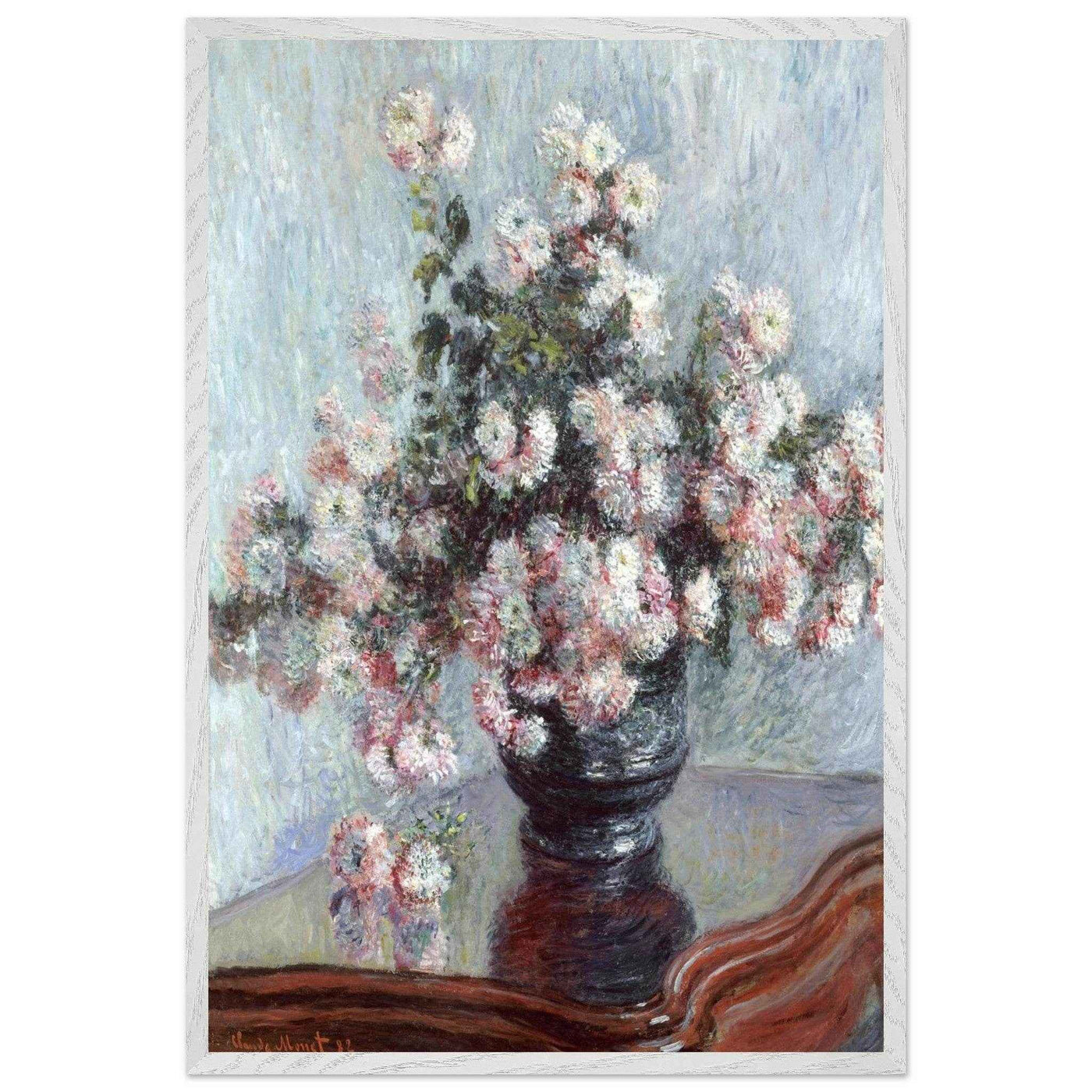 Chrysanthemums Floral Art - A Celebration of Floral Impressionism - Vibrantwalls