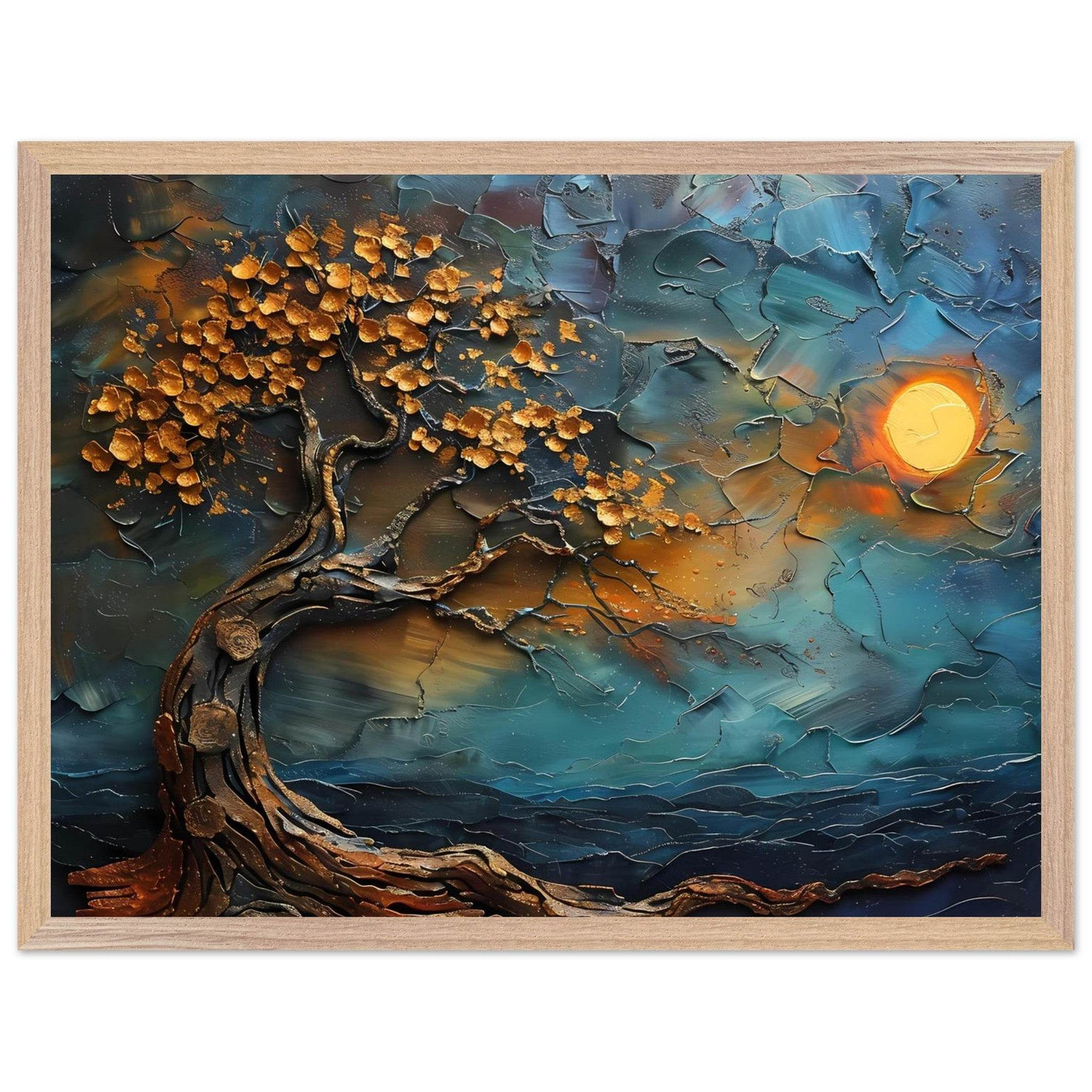 Golden Tree of Life - Vibrantwalls