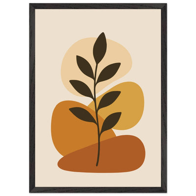 Modern Abstract Plant - Vibrantwalls