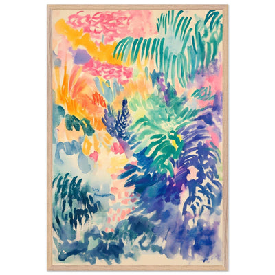 Abstract Floral - Vibrantwalls
