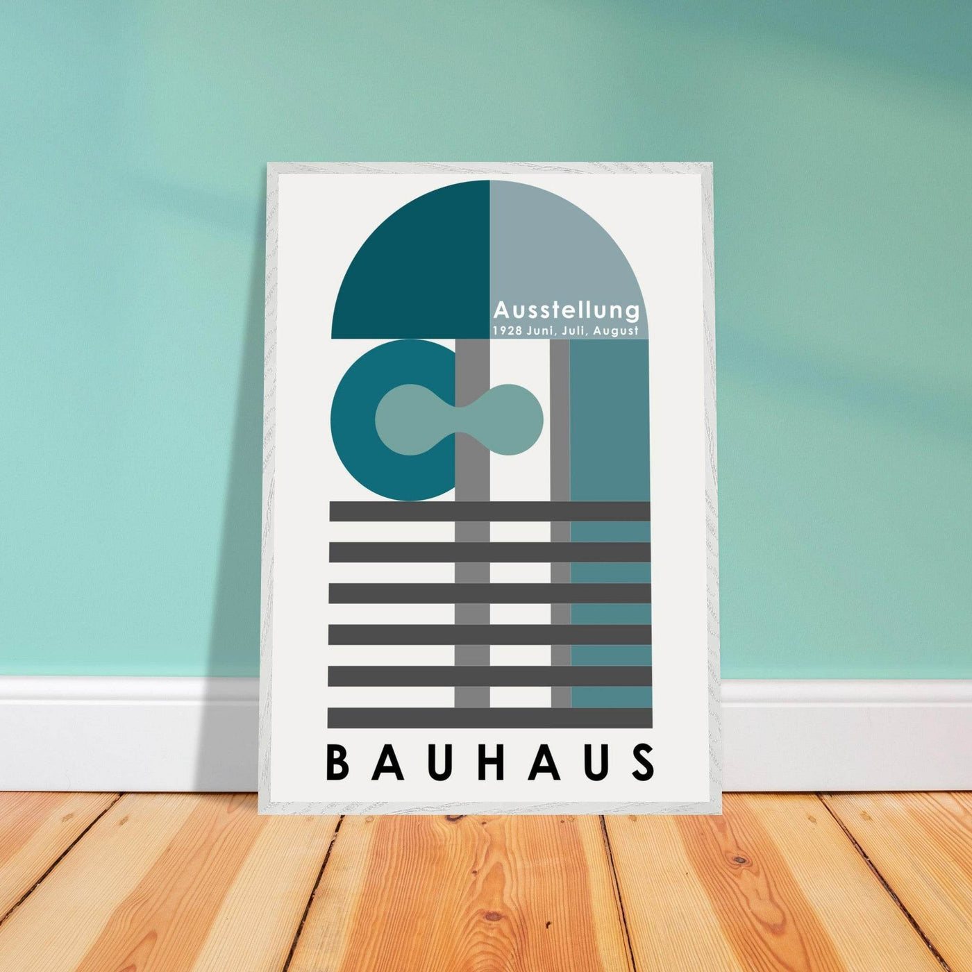 Bauhaus-Style 'Ausstellung 1928' - Vibrantwalls