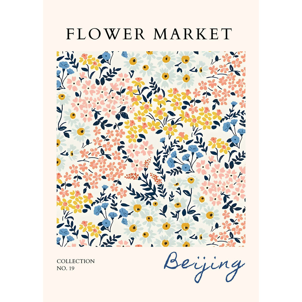 Istanbul Turkey Flower Market Wall Art - Vibrantwalls