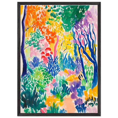 Vibrant Matisse Abstract Garden Joy - Vibrantwalls