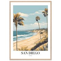 San Diego USA Wall Art - Vibrantwalls