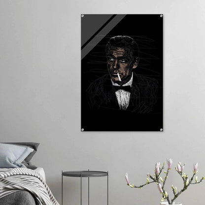 Connor McGregor Scribble Art Acrylic Print – Modern, Bold, & Vibrant Wall Decor in Various Sizes