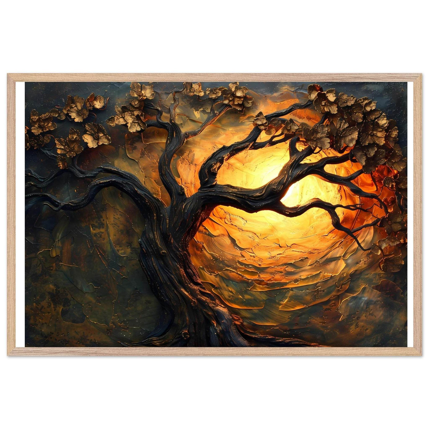 Golden Tree of Life - Vibrantwalls