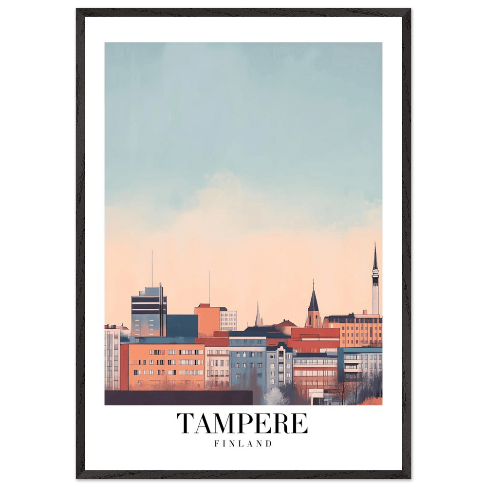 Tampere Finland Wall Art - Vibrantwalls